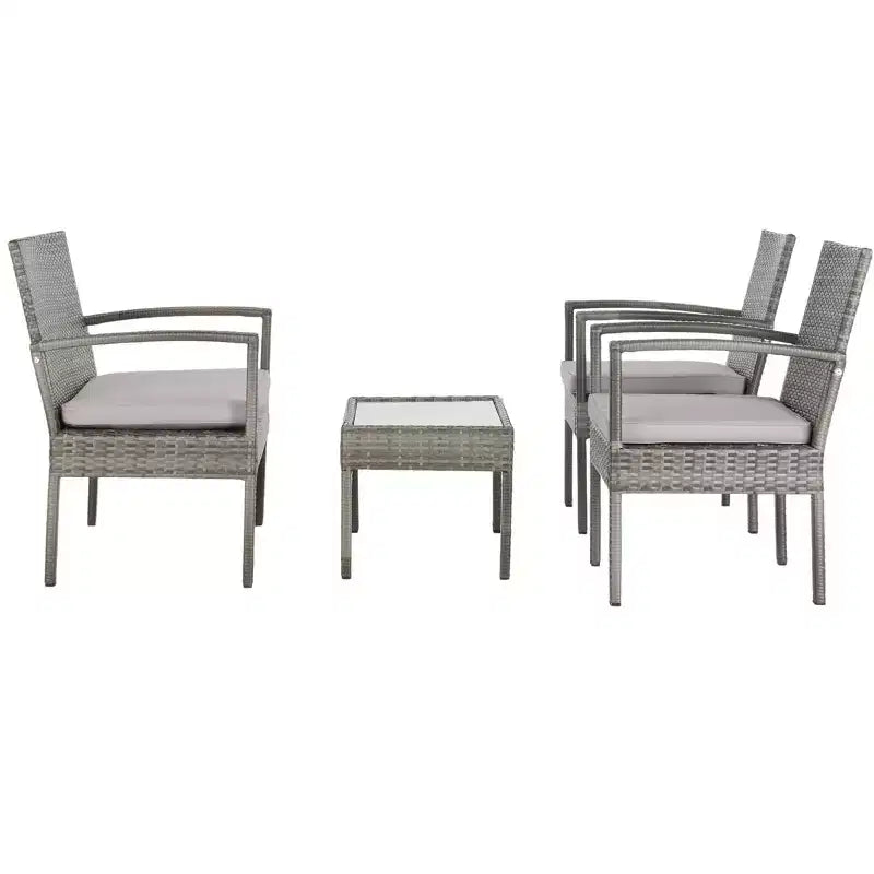 Set da Salotto Bassey 4 Pezzi - Interno/Esterno - PAT7507 - Safavieh