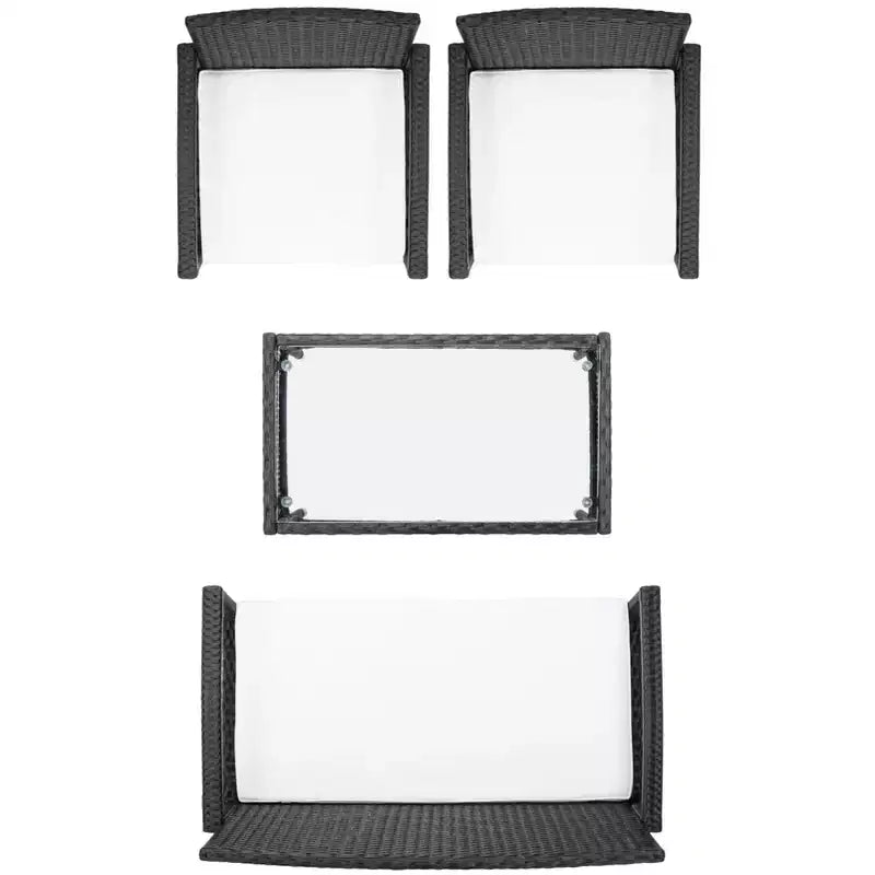 Set da Salotto Bassey 4 Pezzi - Interno/Esterno - PAT7507 - Safavieh