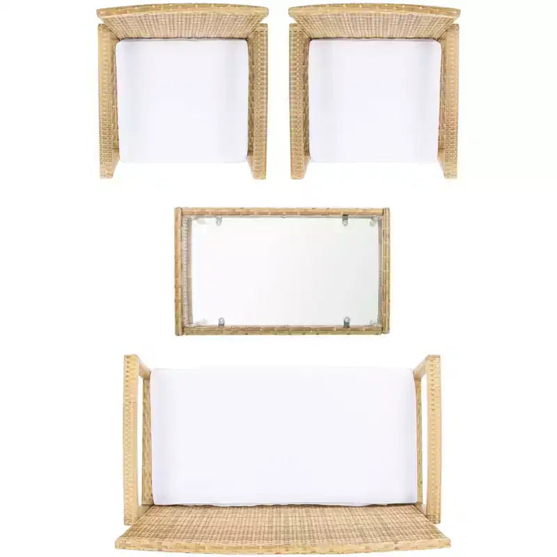 Set da Salotto Bassey 4 Pezzi - Interno/Esterno - PAT7507 - Safavieh