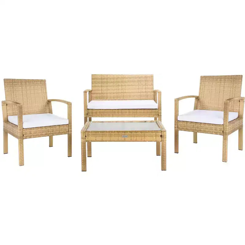 Set da Salotto Bassey 4 Pezzi - Interno/Esterno - PAT7507 - Safavieh