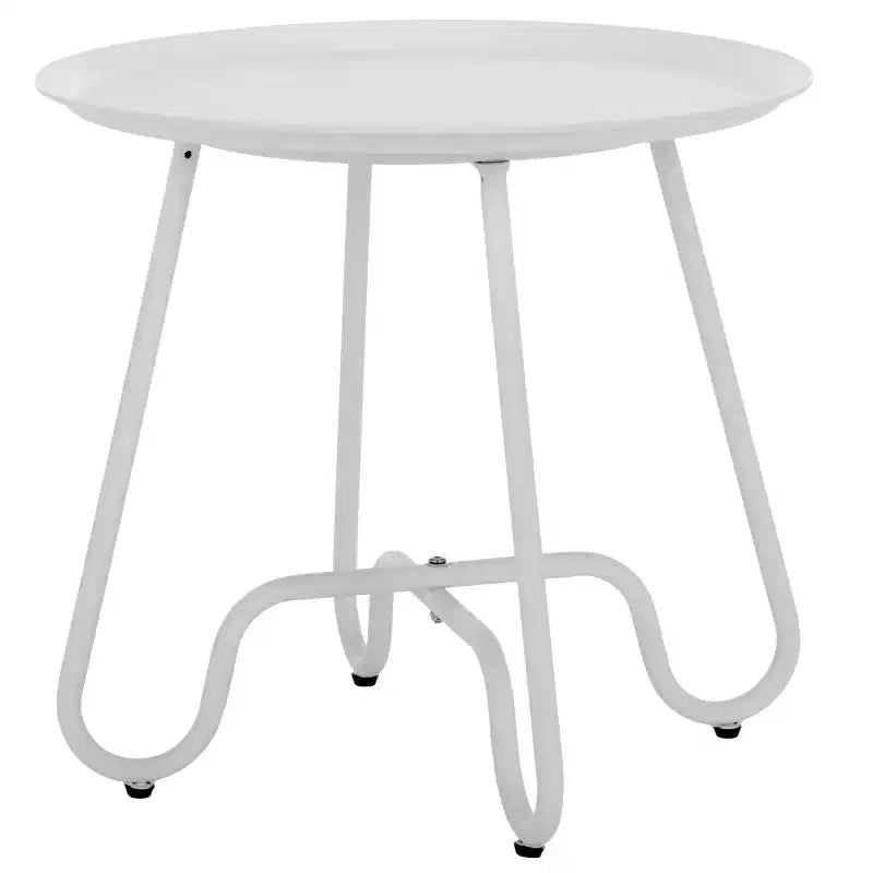 Set da patio Archie 3 pezzi - Interno/Esterno - PAT9047 - Bianco/Beige - Safavieh