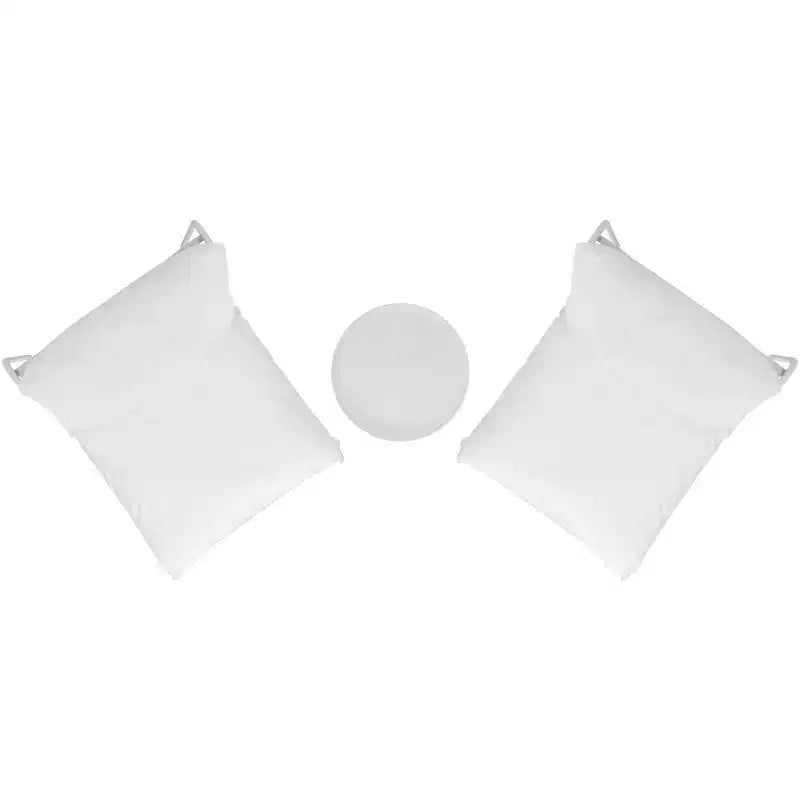 Set da patio Archie 3 pezzi - Interno/Esterno - PAT9047 - Bianco/Beige - Safavieh