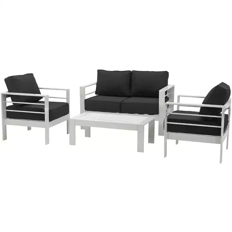 Set da Salotto Nason 4 Pezzi - Interno/Esterno - PAT2516 - Safavieh