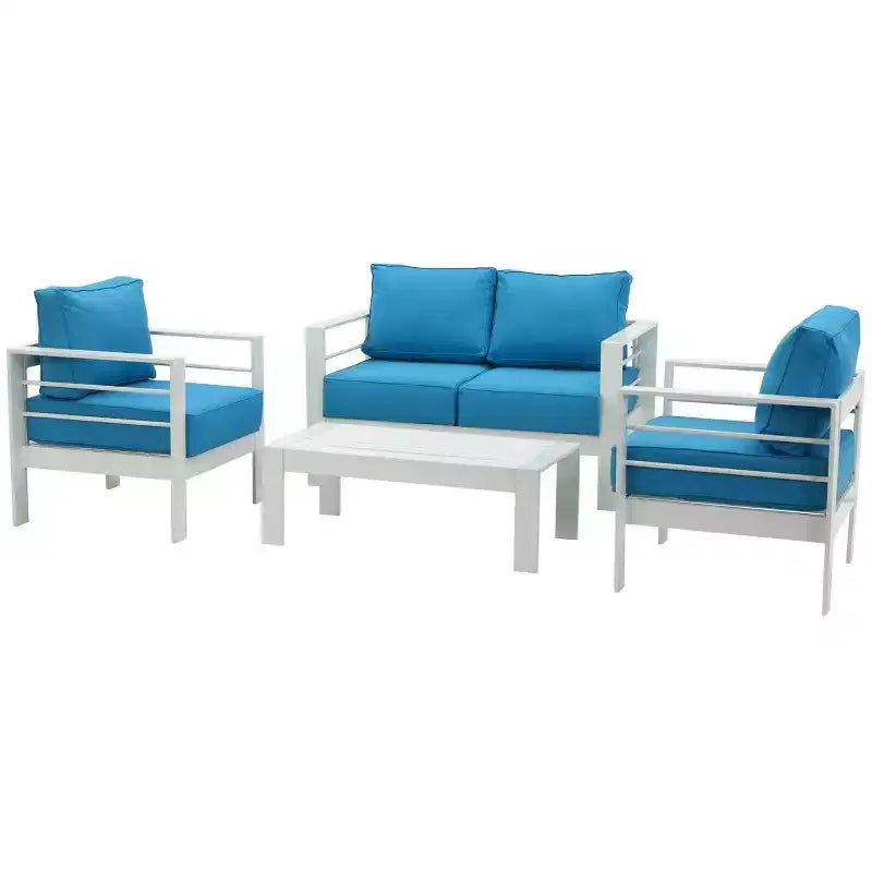 Set da Salotto Nason 4 Pezzi - Interno/Esterno - PAT2516 - Safavieh