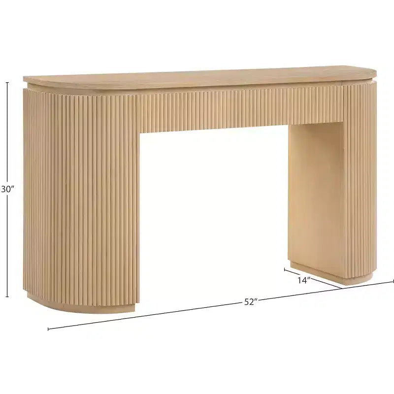 Tavolo consolle Astrid di Meridian Furniture