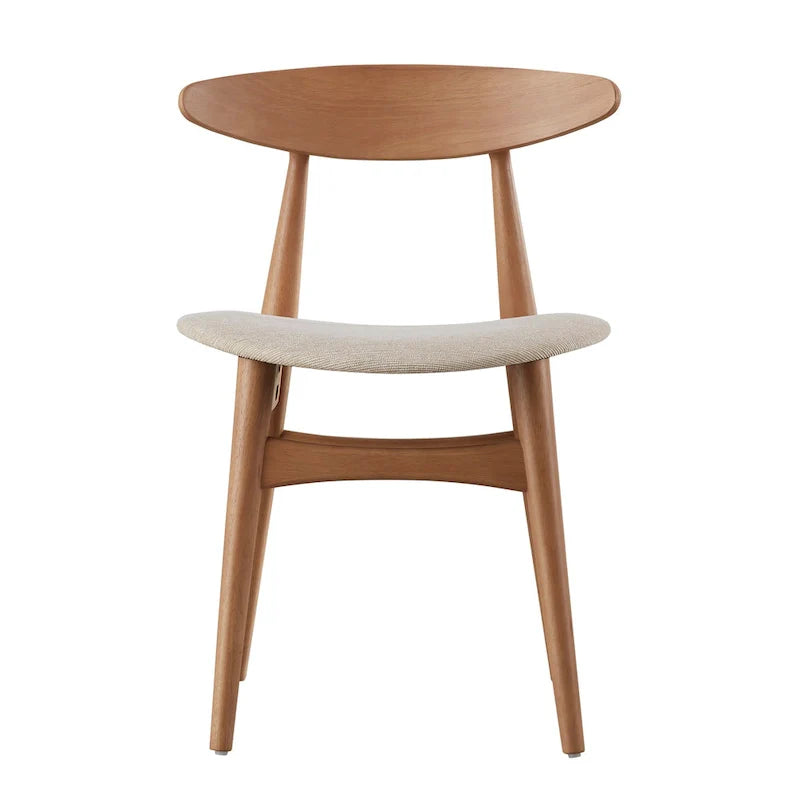 Set da pranzo affusolato in rovere norvegese e danese di iNSPIRE Q Modern