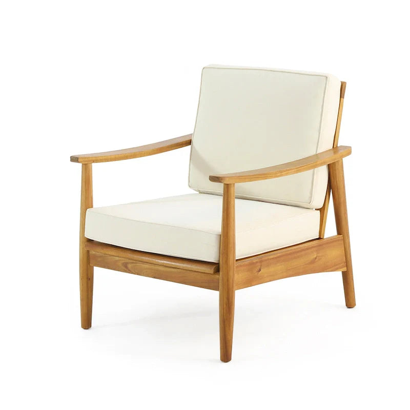 Set da conversazione da esterno Willowbrook in legno di acacia per 4 persone, di Christopher Knight Home