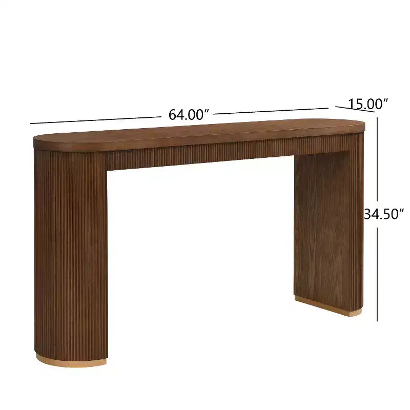 Christopher Knight Home Greta boerderij-eettafel met gecanneleerd blad op toonbankhoogte