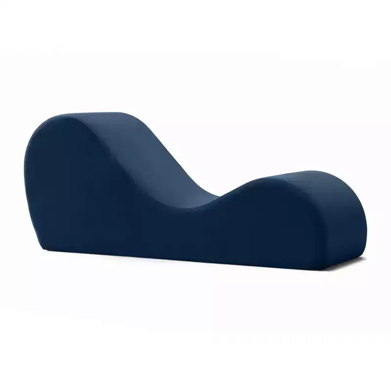 Chaise longue Avana Sleek per yoga - Prodotta negli USA - Ideale per stretching, relax, esercizio e altro, 60D x 18W x 26H pollici, grigio chiaro