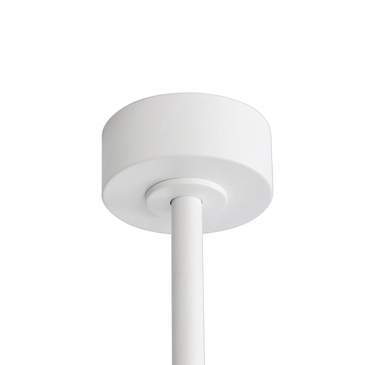 Ventilatore da soffitto nero da 65 pollici con 8 pale, LED, luce e telecomando