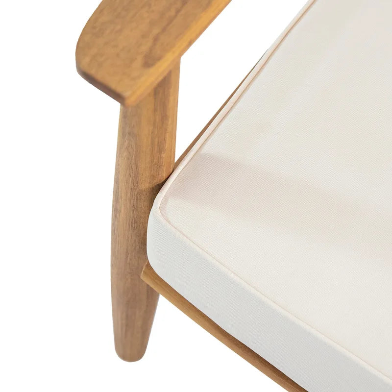 Set da conversazione da esterno Willowbrook in legno di acacia per 4 persone, di Christopher Knight Home
