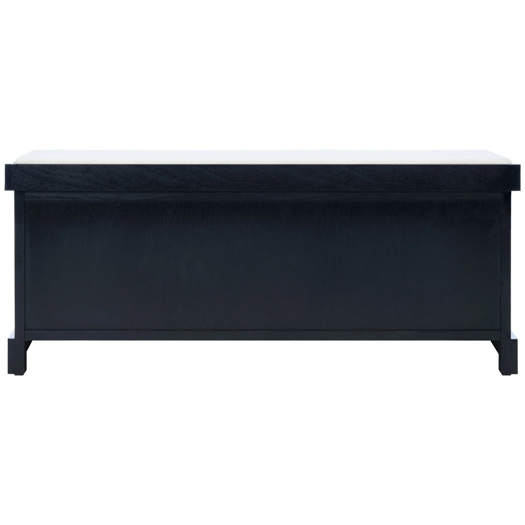Bank tal-ħażna SAFAVIEH Fiorello bi 3 kxaxen u kuxxin - 47.3 W x 15 L x 19 H - 47Wx15Dx19H