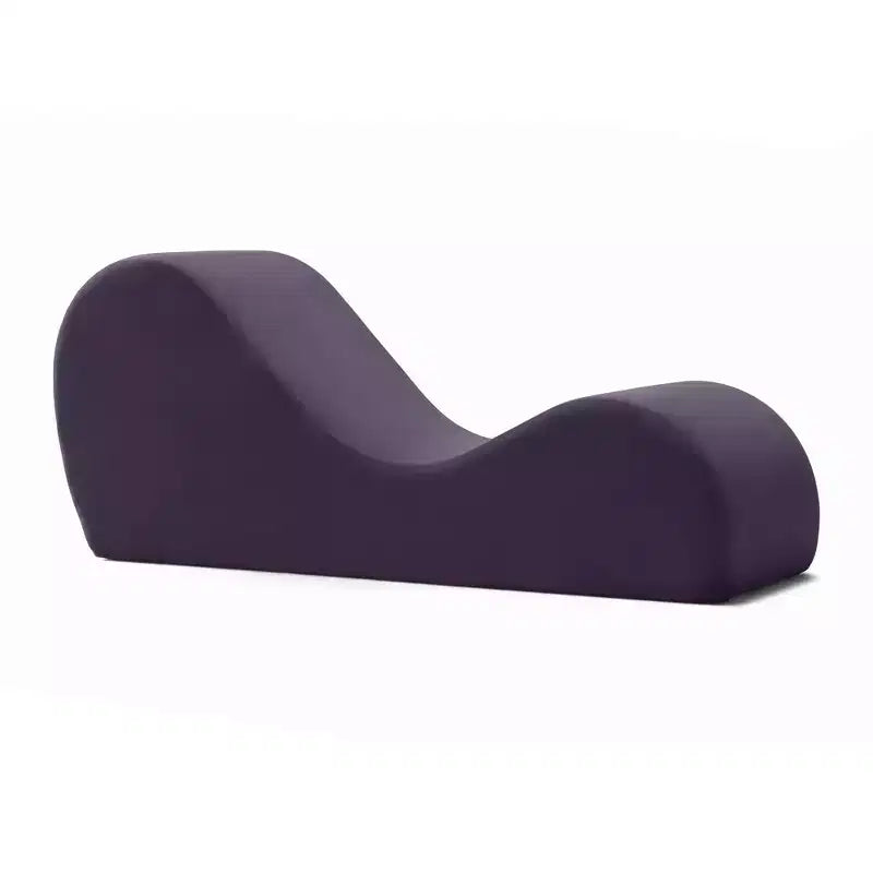 Chaise longue Avana Sleek per yoga - Prodotta negli USA - Ideale per stretching, relax, esercizio e altro, 60D x 18W x 26H pollici, grigio chiaro
