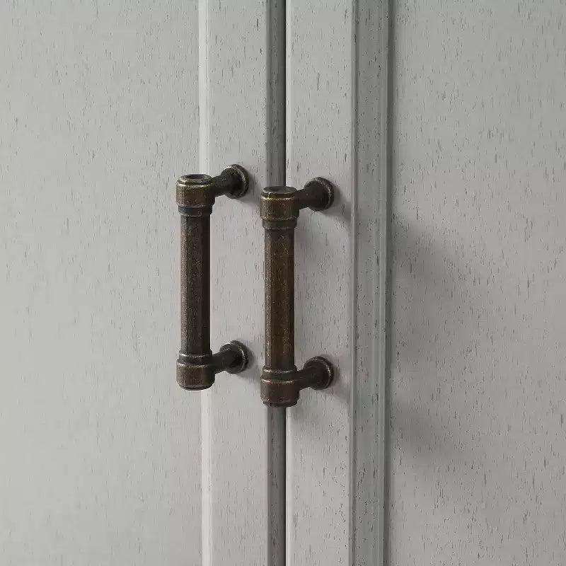 Set Tara 3 pezzi Madia e Dispensa Effetto Invecchiato - Crosley
