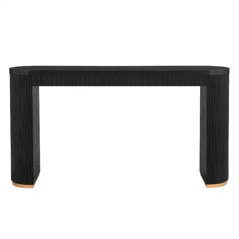 Christopher Knight Home Greta boerderij-eettafel met gecanneleerd blad op toonbankhoogte