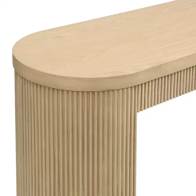 Christopher Knight Home Greta boerderij-eettafel met gecanneleerd blad op toonbankhoogte