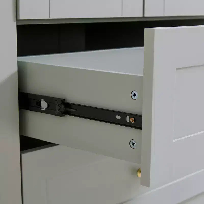 Dispensa da cucina indipendente Whisen alta 71', grande mobile contenitore per sala da pranzo con credenza e buffet a 6 ante, ripiani regolabili